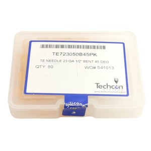 PLC Techcon TE723050B45PK TE <strong>Needle</strong>, 23 Gauge <strong>x</strong> <strong>1</strong>/2in, 45.,100psi, Pack of 50 Warranty Product - Product Image 1