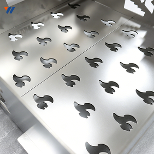 YW Hardware Manufacture Fabrication sur mesure de plaques en acier inoxydable découpées au laser pour foyer extérieur à encastrer - Service de fabrication professionnel - Product Image 5