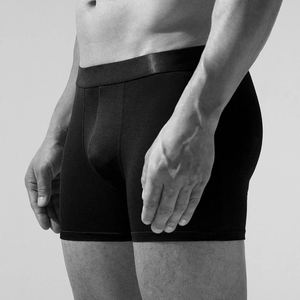Tencel Tencel <b>Men'S</b> Seamless <b>Underwear</b> Breathable Quick Dry Luxury Design <b>Underwear</b> Plus Size Boxers Briefs - Product Image 3