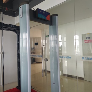 IP 65 đánh giá không thấm nước công nghiệp máy dò kim loại dfmd bảo vệ an ninh đi bộ qua an ninh máy dò kim loại để sử dụng ngoài trời - Product Image 2