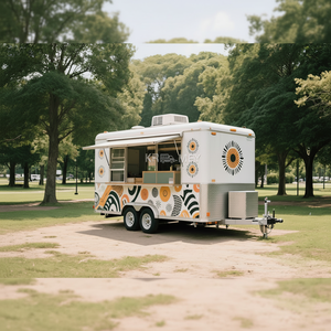 2025 nuevos remolques de catering carros móviles camiones a la venta Carro de aperitivos con certificación CE - Product Image 1