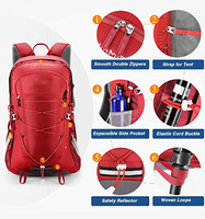 Sac à dos étanche léger avec logo personnalisé pour voyage en plein air, sport aquatique, trekking, camping, randonnée