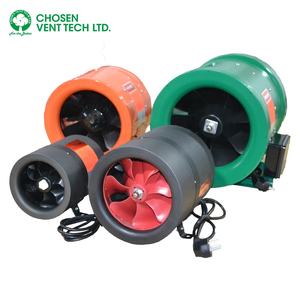 Ventilador de conducto de flujo mixto en línea para sala de cultivo hidropónico de 4 "/5"/6 "/8"/10 "/12" 16" - Product Image 1