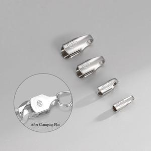 Bán Sỉ Kẹp Đầu Mạ Vàng Bạc Sterling 925 Kẹp Khóa Móc Cài Cho Vòng Cổ Vòng Tay Làm Trang Sức - Product Image 1