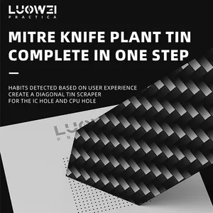 Luowei LW-T01 T02 T03 Koolstofvezel Niet-Magnetische <span class=keywords><strong>Tin</strong></span> Schraper/Wrikgereedschap Voor Mobiele Telefoon Computer Reparatie <span class=keywords><strong>Tin</strong></span> Schraper Removal Tool - Product Image 5