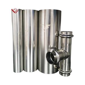 Pipa knalpot truk Diameter 100mm, pipa pembuangan uap bahan Stainless Steel 304 - Product Image 5
