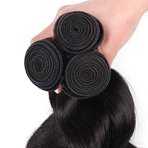 <b>Cheap</b> Brazilian & Raw Virgin Human Hair <b>Extensions</b> – Body Wave Style Indian Temple & Remy Hair Bundles - Product Image 6