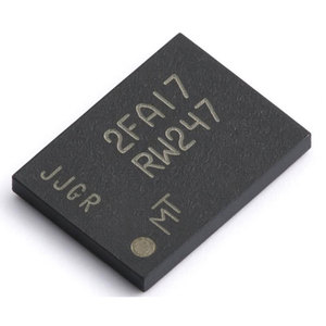 MT25QL512ABB8E12-0AAT ชิ้นส่วนอิเล็กทรอนิกส์แท้จากผู้ผลิต FLASH - NOR Memory IC 512Mbit SPI 133MHz TPBGA-24(6x8) - Product Image 1