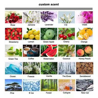 Diffuseur de parfum portable en gros pour voiture, désodorisant suspendu personnalisé, désodorisant en papier pour voiture, diffuseur de parfum pour voiture