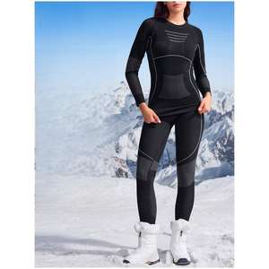 Vêtements de sport ajustables pour le <span class=keywords><strong>ski</strong></span>, maintien au chaud en hiver, impression, séchage rapide, vêtements de sport, vêtements de sport personnalisables, sous-vêtements de <span class=keywords><strong>ski</strong></span> - Product Image 4