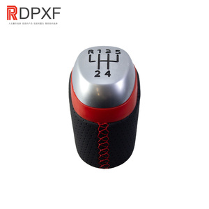 Pour Renault <span class=keywords><strong>Megane</strong></span> MK4 BFB 2016 et suivants, Kadjar 2015-<span class=keywords><strong>2022</strong></span>, Talisman 2015-<span class=keywords><strong>2022</strong></span>, pommeau de levier de vitesse manuel en cuir perforé 5 ou 6 vitesses - Product Image 2