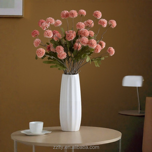 5 Têtes de Fleurs Artificielles en Soie (Oignon, Pissenlit) pour la Maison, la Table à Manger, l'Entrée, la Saint-Valentin, la Remise de Diplôme - Product Image 1
