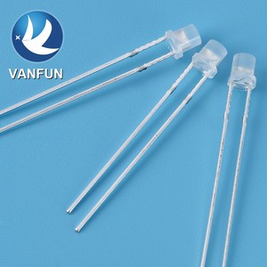Vanfun thâm quyến 5 mét vòng trắng khuếch tán Ống Kính <span class=keywords><strong>LED</strong></span> diode với đôi chân dài 8000-9000K thông qua lỗ gắn Max Điện áp ngược 5V - Product Image 6