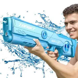 קיץ עוצמתי סופג עצמי חשמלי אקדח מים צעצוע למבוגרים אקדח זריקה אוטומטי צעצוע בריכת צעצוע אוטומטי אקדח ריסוס פיצוץ אקדח מים