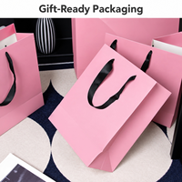 Sacs d'emballage en carton blanc imprimés sur mesure pour chapeaux et boutiques de mode, sacs shopping en papier de marque pour cadeaux de détail