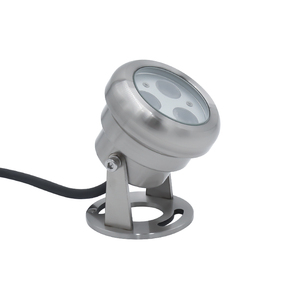 Luz <span class=keywords><strong>LED</strong></span> Sumergible para Fuentes de <span class=keywords><strong>Piscina</strong></span>, 3W RGB Blanca, Acero Inoxidable, Impermeable IP68, para Exteriores - Product Image 3