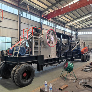 Pe400 * 600 250x40 0 nehir taşı cevher çeneli kırıcı titreşimli besleyici ve konveyör ile - Product Image 5