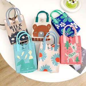 Nuova borsa coreana personalizzata Tote Bag Casual <span class=keywords><strong>per</strong></span> telefono <span class=keywords><strong>cellulare</strong></span> girasole - Product Image 4