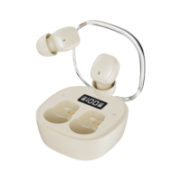 Audífonos Deportivos Inalámbricos ESON Mini Invisible HiFi, Sonido Estéreo, Ligeros, con Bajos, para Dormir, Gimnasio y Viajes