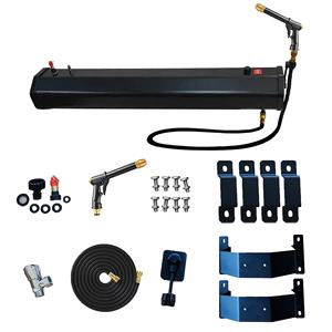 Cyen Factory - Promotion : Réservoir <span class=keywords><strong>d</strong></span>'<span class=keywords><strong>eau</strong></span> pressurisé en PVC de 30L pour toit de voiture, chauffé au solaire, pour camping et voyages en voiture - Product Image 1