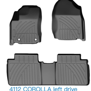 Tapis de sol de voiture en TPE avec surface alvéolée, imperméables et écologiques, pour COROLLA 2018-ON - Product Image 1