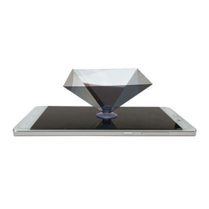 <span class=keywords><strong>Pyramide</strong></span> <span class=keywords><strong>holographique</strong></span> 3D DIY en gros, Prisme d'affichage <span class=keywords><strong>holographique</strong></span> portable pour téléphone à usage créatif - Product Image 4