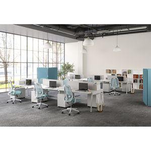 Sang trọng hiện đại điều hành văn phòng bàn ghế với tựa đầu điều chỉnh thoải mái nylon lưới xoay sản xuất Chaise de văn phòng - Product Image 3