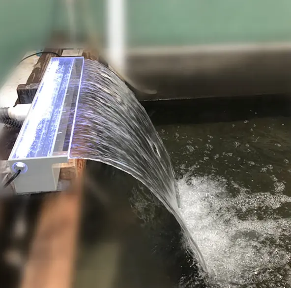 2019 सबसे अच्छा बेच उत्पादों स्विमिंग पूल झरना फाउंटेन तालाब के पानी सजावट
