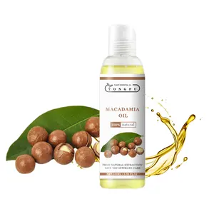 Wholesale Carrier Oil 100% Pure Macadamia Oil Cold Pressed Macadamia Nut Oil For Cosmetic