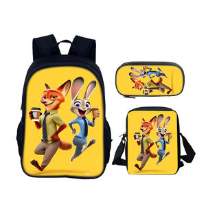 กระเป๋าเป้สะพายหลังนักเรียนลินดา ครอส บอร์เดอร์ ซูโทเปีย <span class=keywords><strong>2</strong></span> และกระเป๋าสะพายไหล่ ชุดสามชิ้น ซูโทเปีย <span class=keywords><strong>2</strong></span> ชุดกระเป๋าเป้เด็ก - Product Image 6