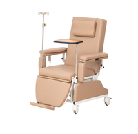 Fauteuil médical électrique multifonction intelligent de haute qualité pour transfusion, chimiothérapie et hémodialyse