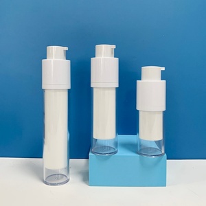 Flacon cosmétique carré sans air de 15 ml, 30 ml, 50 ml avec pompe, emballage pour fond de teint, conteneur à visser, flacon sans air pour lotion - Product Image 3