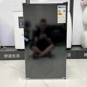 Mini Bar Fridge Single Door 108L <b>Refrigerator</b> Household and Hotel Use Cooling BCD-108 Black Color A+++ Class Single Door Fridge - Product Image 3