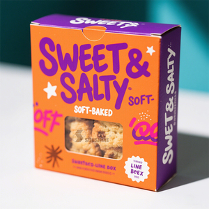 Tùy chỉnh sinh thái thân thiện phim hoạt hình bao bì thực phẩm nhà sản xuất protein Cookie Snack Biscuit Hộp bao bì - Product Image 2