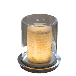 Table <b>Lamp</b> Glass Cylinder Led <b>Touch</b> Control E27 Base Eye Caring <b>Bedside</b> Lighting Nordic Modern Decor - Product Image 5