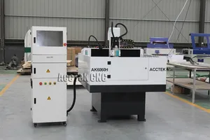 Desktop 6090 Mini CNC Router 2.2kw Router CNC 600 X 900 3040 3060 6040 6060 6012 6015 0609 4060 For Wood MDF Engraving Machine