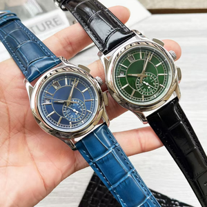 Reloj de Hombre de Alta Gama, Original, de Primera Calidad, con Cristal de Zafiro, Mecánico Automático, Correa de Aleación con Diseño de Cocodrilo, Diseño Sencillo - Product Image 2