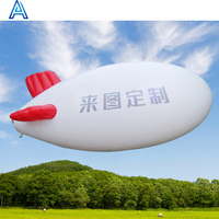 Énorme grand grand géant oxford gonflable avion avion artisanat dirigeable bateau hydravion avion air voler modèle pour ciel mouche zeppelin