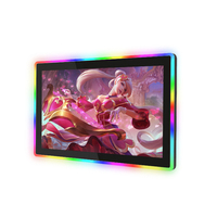 Moniteur LED tactile de jeu Full HD 32 pouces à bordure ultra-fine OEM avec cadre ouvert tendance LCD RGB LED intérieur SDK