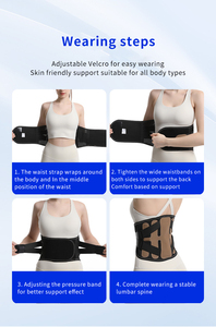 Runyi bán buôn đàn hồi cao Nén da hot-ép thấp hơn trở lại Brace vành đai bảo vệ thắt lưng hỗ trợ eo hỗ trợ vành đai - Product Image 3