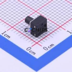 TC-1109DE-C-F Tactile Switch Through hole Component (THT) Switch Single Pole Single Throw Round Button 2.6N Through Hole - Product Image 2