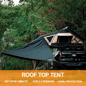 ADA OVERLAND Hard Truck Triangular Rooftop <b>Canopy</b> Straight Bracing Type Big Sleeping Space - Product Image 2