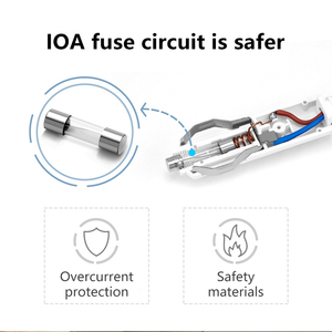 Led Thuốc lá nhẹ hơn 3-cách ổ cắm Splitter sạc điện 12V-24V Adapter DC + 2USB cổng cắm - Product Image 5