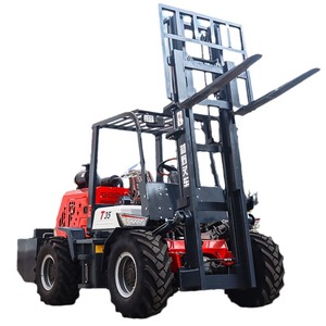 Elevador Hidráulico Multifuncional Integrado de Combustión Interna con Tracción en las Cuatro Ruedas 3.5 Estándar para Manipulación y Apilamiento - Product Image 5