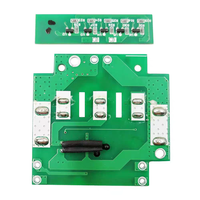 Kit di Sostituzione Custodie per Batterie con Circuito PCB di Ricarica BMS per Batteria Utensile Trapano a Batteria Bosch BAT618 18V 21700*10 Celle