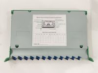 4U Rack Mount 12 24 48 96 144 Core Port ODF avec plateau d'épissure Fiber optique Distribution Frame fibre optique patch panel ODF