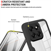 Étui de téléphone intégral 360° pour POCO X6 X7 M6 X5 X4 X3 Pro 5G, coques de protection d'écran pour POCO F6 F5 M4 M3 Pro X3 NFC F3 C65