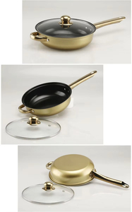 Juego de Utensilios de Cocina de Acero Inoxidable para Restaurante, con Tapa de Vidrio, Fondo Compuesto Multicapa, Diseño Moderno y Minimalista, 12 Piezas, Exportación - Product Image 6