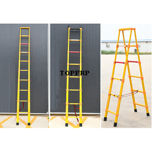 Professional Electrical Insulation Fiberglass Telescopic Extension <b>Ladder</b> - Product Image 6