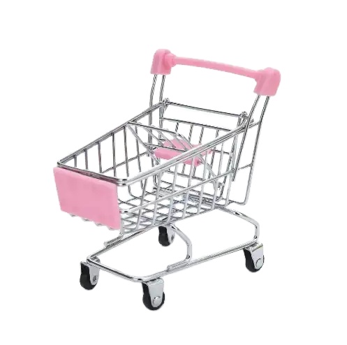 Маленькая маленькая тележка для покупок